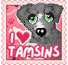 I ♥ Tamsins — community stamp by Twincy
